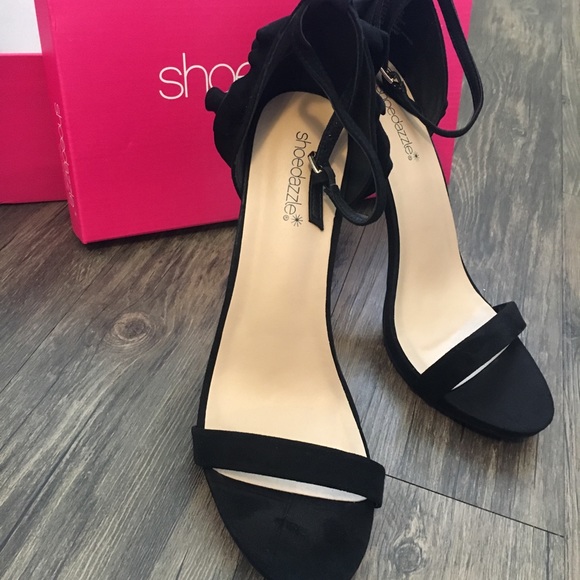 Shoedazzle Jadira Heeled Sandal Women’s Black - Picture 2 of 6
